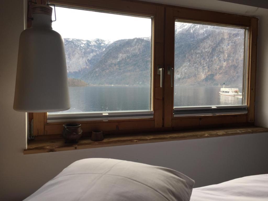 Bootshaus Am Hallstaetter See Hallstatt Exterior foto