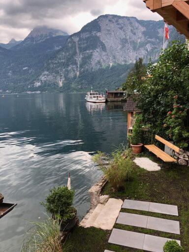 Bootshaus Am Hallstaetter See Hallstatt Exterior foto